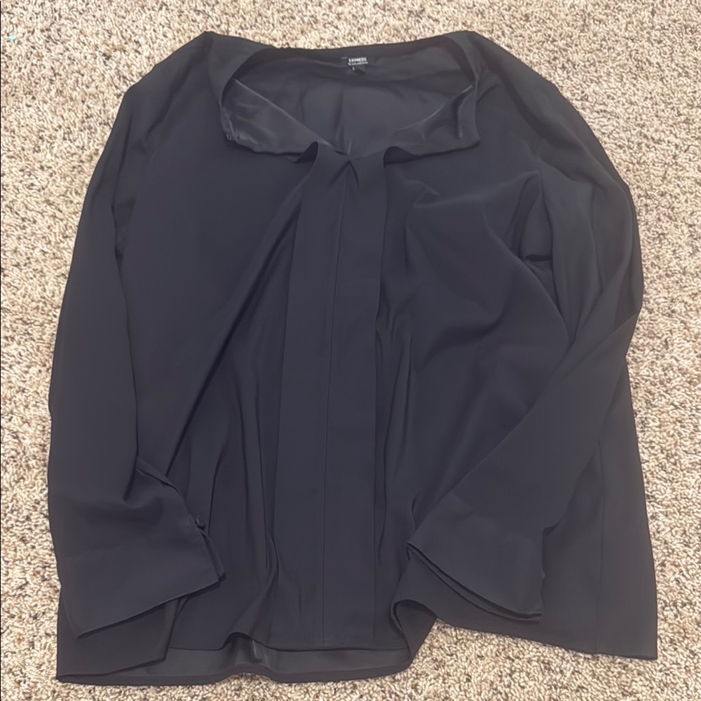 Elegant Black Women's Top